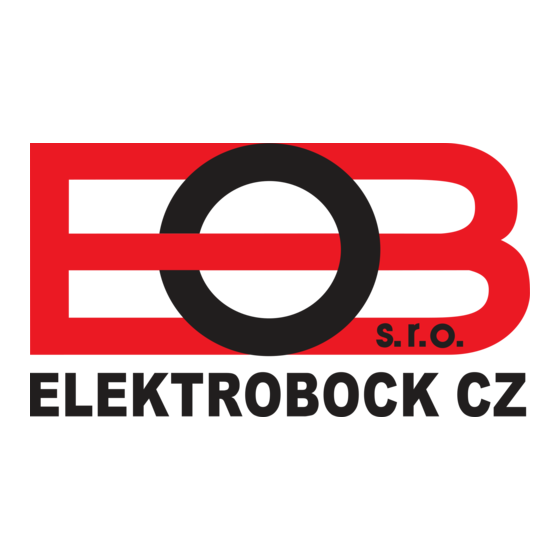 Elektrobock BPT003 Bedienungsanleitung
