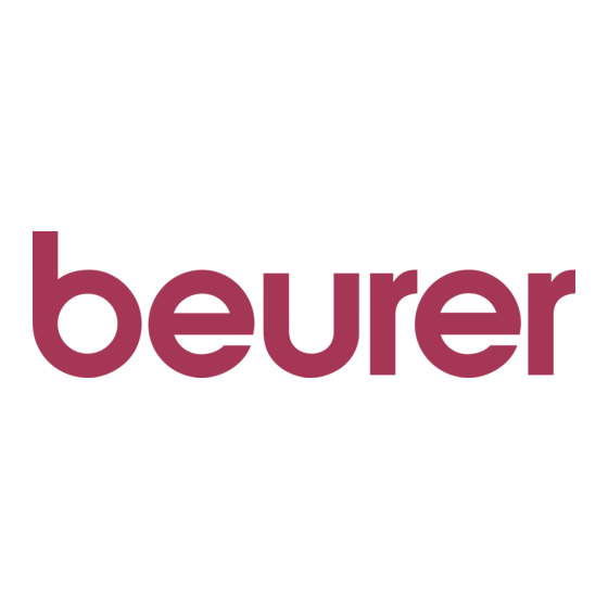 Beurer BC 18 Gebrauchsanleitung