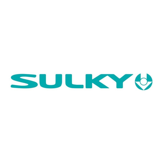 Sulky ISOBUS GAMME X Originalbetriebsanleitung