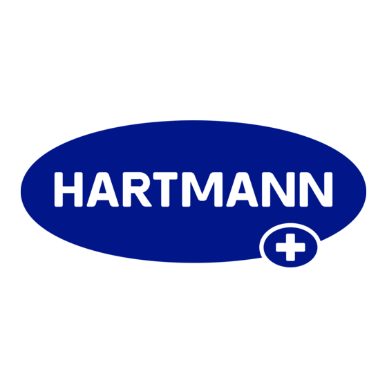 Hartmann CAYA Montageanweisung + Gebrauchs- Und Pflegeanleitung