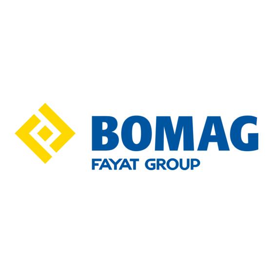 Bomag BP 10/36-2E Betriebs- Und Wartungsanleitung
