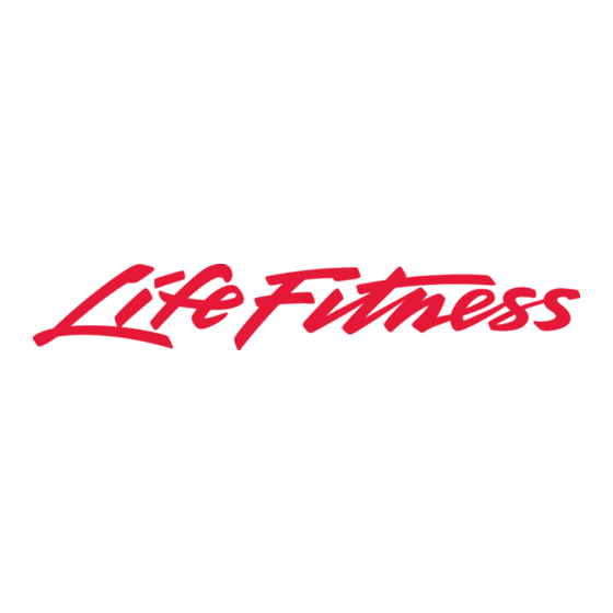 Life Fitness INTEGRITY+ UND CLUB SERIES+ UPRIGHT LIFECYCLE Montageanleitung