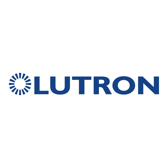 Lutron QSE-CI-WCI Installationsanleitung