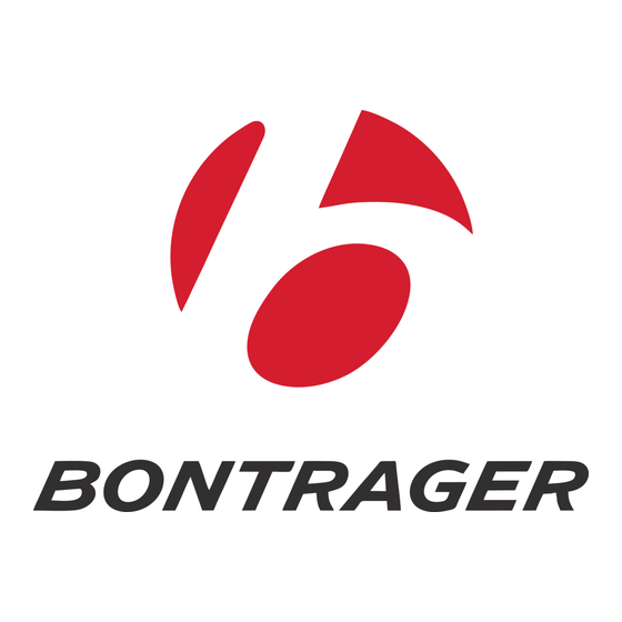 Bontrager Line Montage- Und Wartungshandbuch