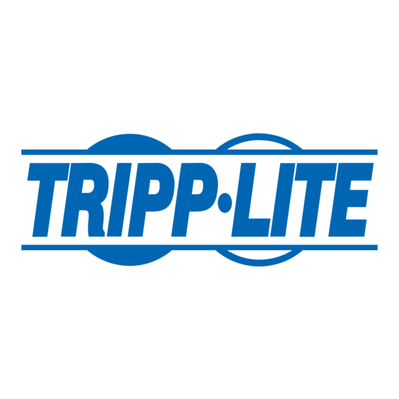 Tripp Lite BP Serie Bedienungsanweisungen