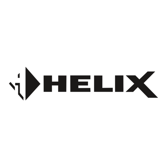 HELIX C-DSP COMPETITION Handbuch