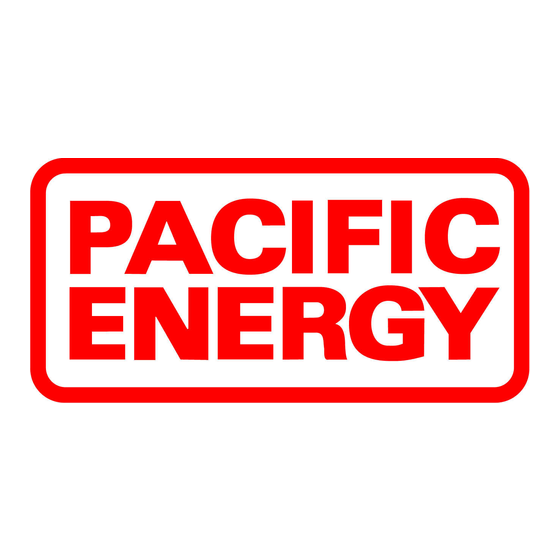 Pacific energy True North 20 Anleitung Für Montage Und Bedienung