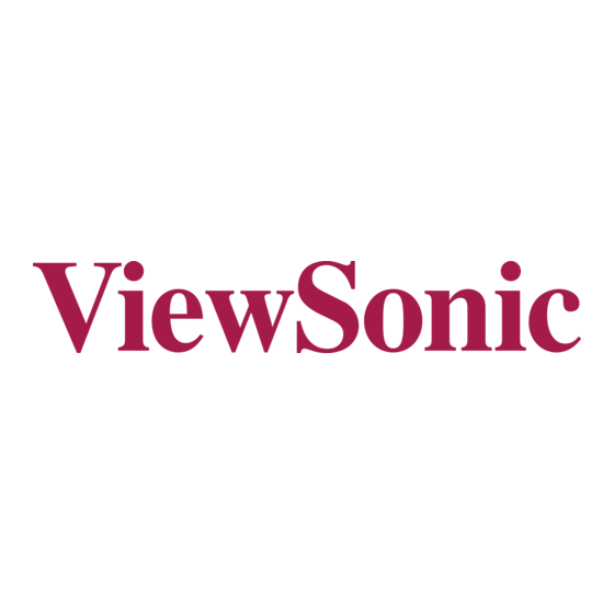 ViewSonic VS13642 Bedienungsanleitung