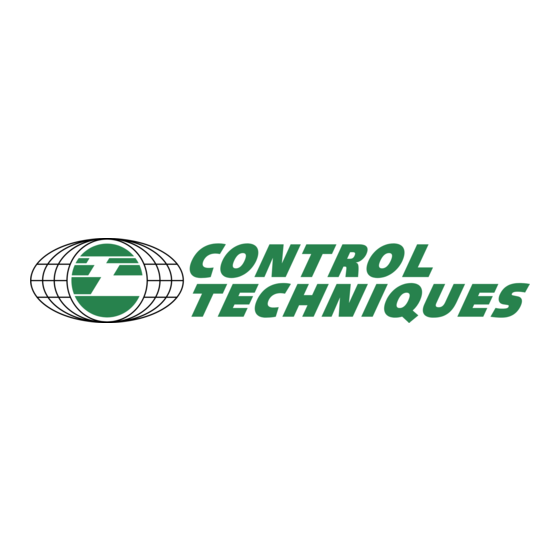 Control Techniques Unidrive sp Kurzhandbuch