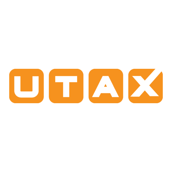 Utax FAX 542 Bedienungsanleitung