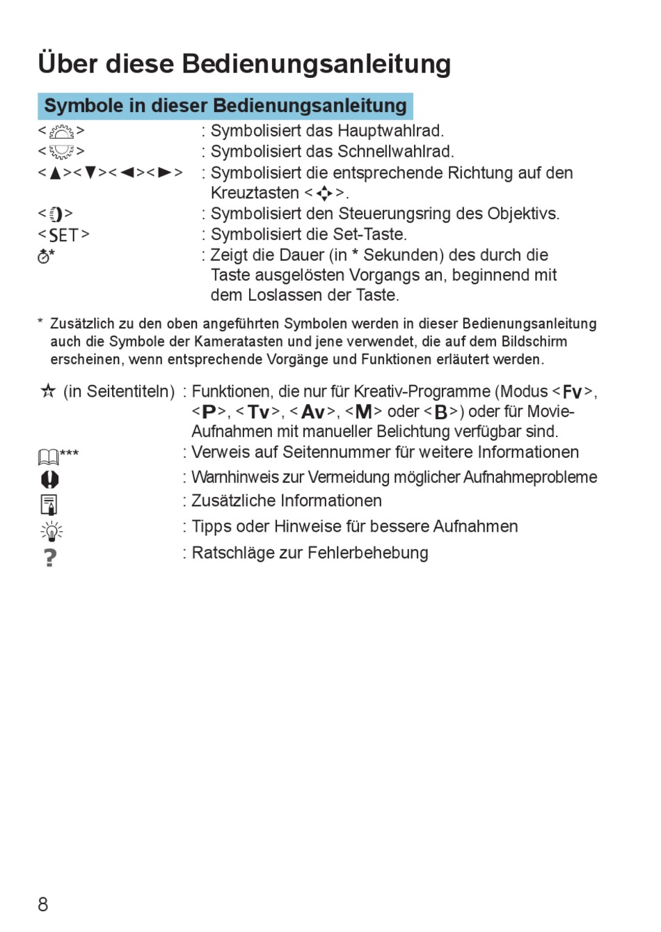 Über Diese Bedienungsanleitung - Canon EOS RP Bedienungsanleitungen ...