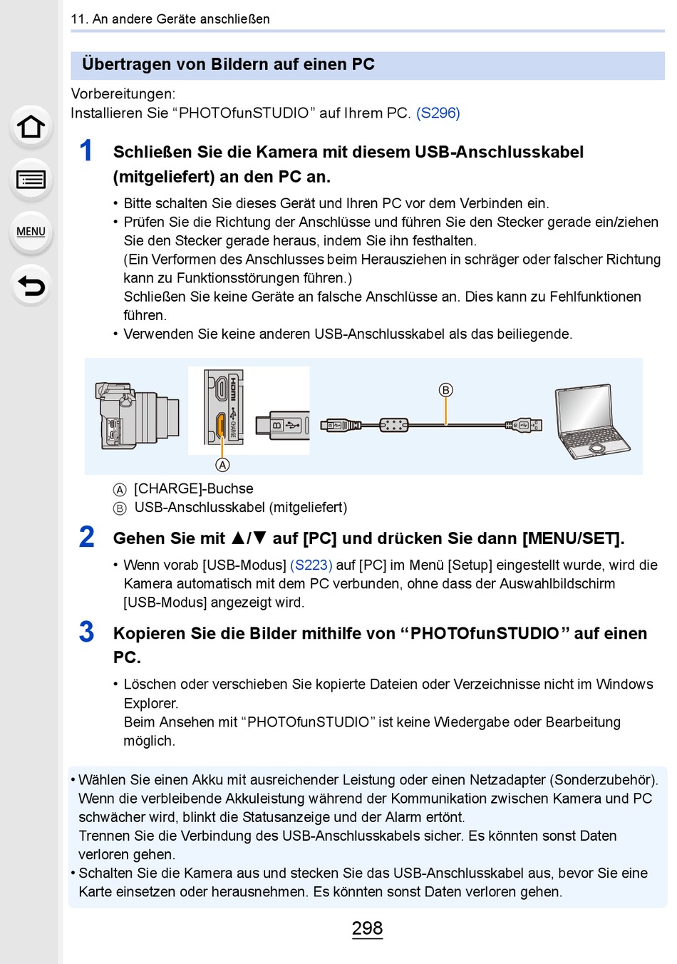 Aufnahmen Von Panasonic Receiver Auf Pc Kopieren Übertragen Von Bildern Auf Einen Pc - Panasonic Lumix DMC-GX80