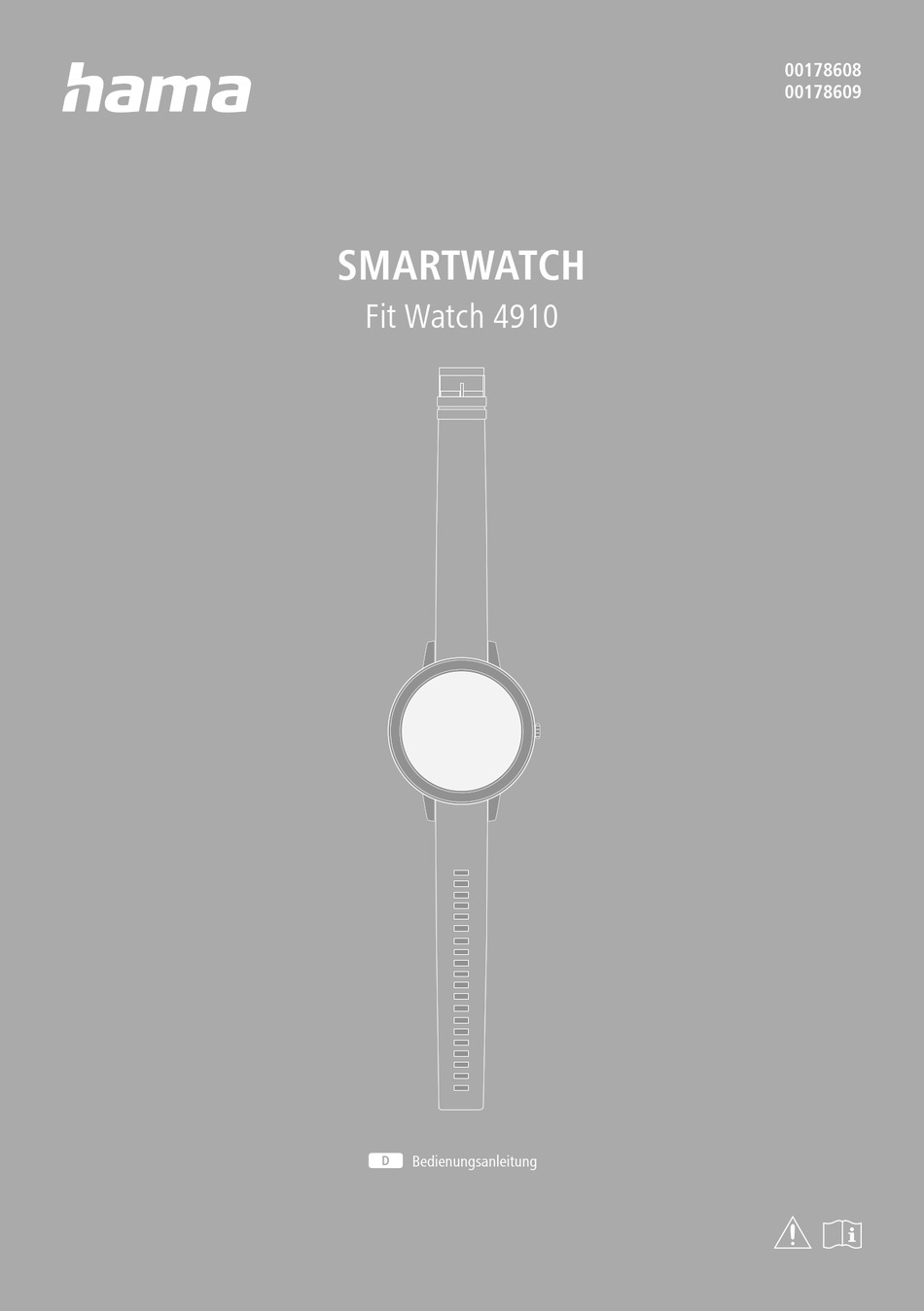 HAMA FIT WATCH 4910 BEDIENUNGSANLEITUNG PdfHerunterladen ManualsLib