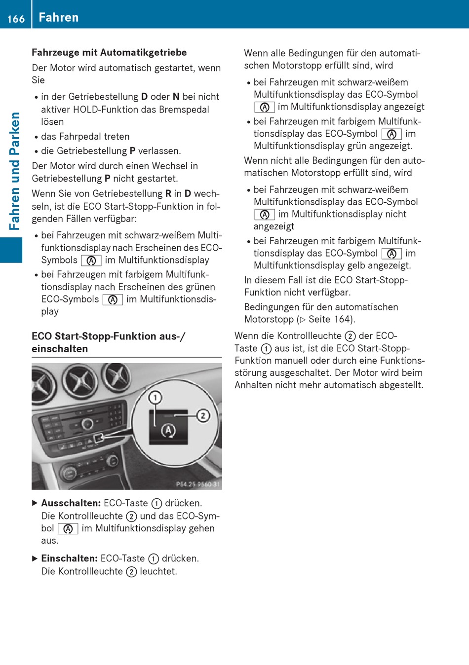 Eco Start Stopp Funktion Mercedes Aktivieren Eco Start-Stopp-Funktion Aus-/ Einschalten - Mercedes-Benz B-Klasse