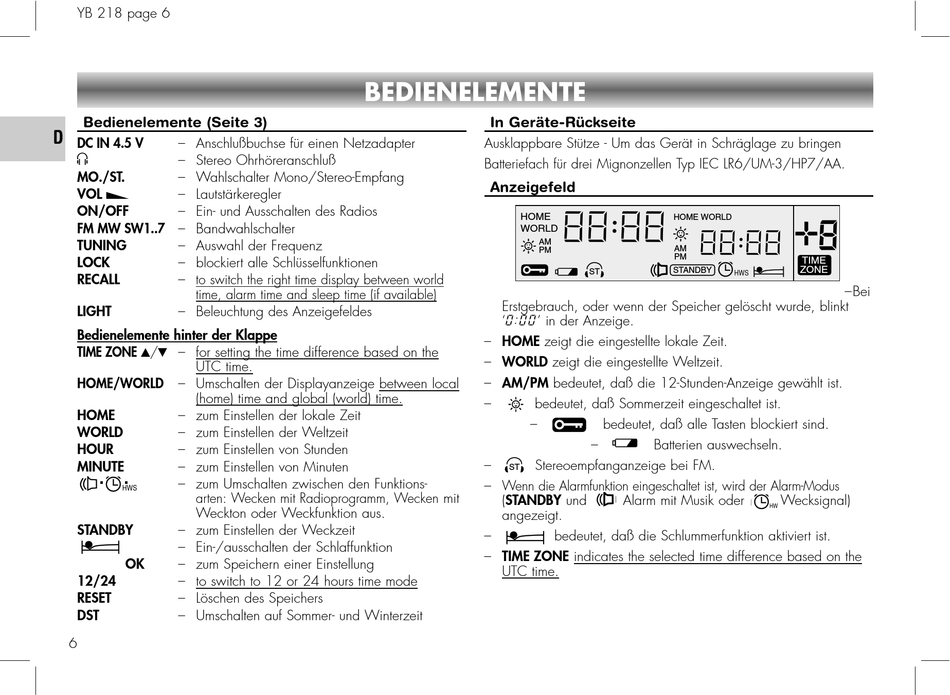 grundig yacht boy 218 service manual