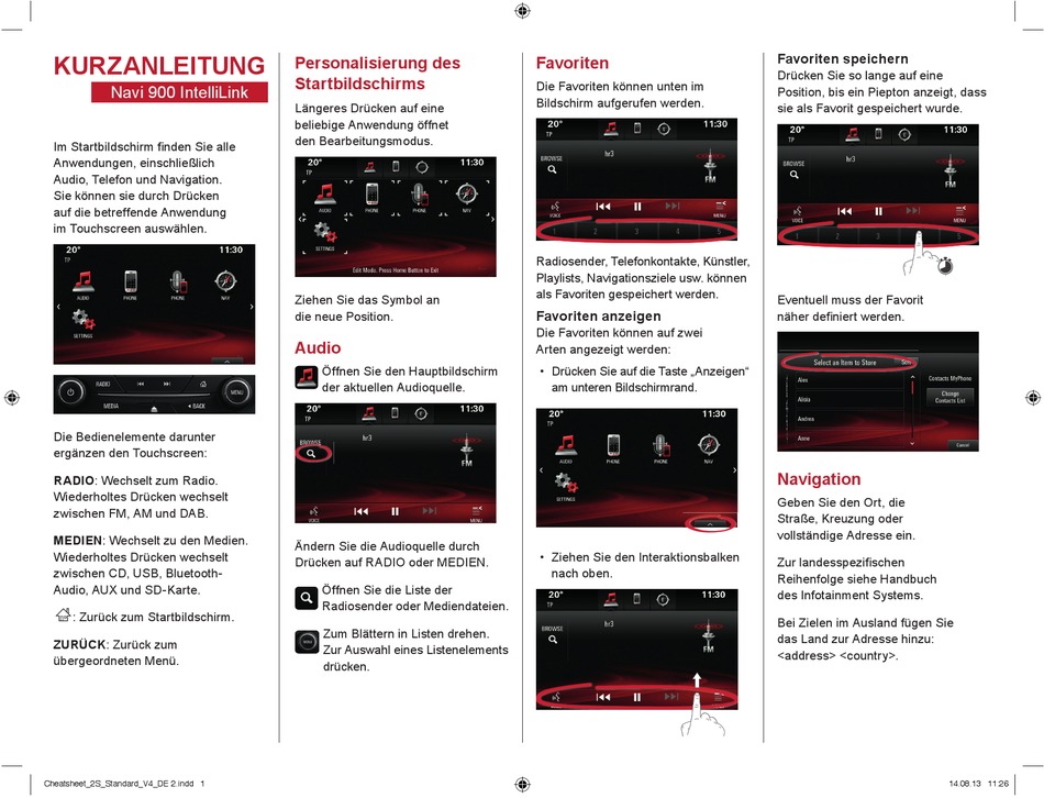 INTELLILINK NAVI 900 KURZANLEITUNG PdfHerunterladen ManualsLib