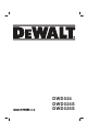 DeWalt DWD024S Bedienungsanleitung