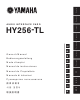 Yamaha HY256-TL Bedienungsanleitung