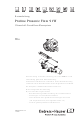 Endress+Hauser Proline Prosonic Flow 91W Kurzanleitung