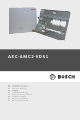 Bosch AEC-AMC2-VDS1 Installationshandbuch