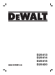 DeWalt D25413 Bersetzt Von Den Originalanweisungen