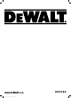 DeWalt DHS780 Bersetzt Von Den Originalanweisungen