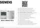 Siemens RDJ100RF/SET Bedien- Und Installationsanweisungen