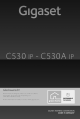 Gigaset C530 IP Bedienungsanleitung
