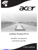 Acer CoPilot Pocket PC 6 Schnellstartanleitung