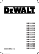 DeWalt DWE4206 Bersetzt Von Den Originalanweisungen