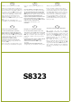 Solid S8323 Bedienungsanleitung