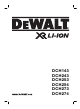 DeWalt DCH143 Bersetzt Von Den Originalanweisungen