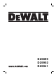 DeWalt D25941K Bersetzt Von Den Originalanweisungen