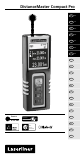 LaserLiner DistanceMaster Compact Pro Bedienungsanleitung