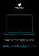 Acer Predator Triton 300 Benutzerhandbuch