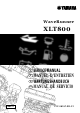 Yamaha WaveRunner XLT800 Wartungshandbuch