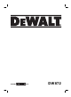 DeWalt DW872 Originalanweisungen