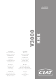 Ciat V3000 KNX Montage-, Betriebs- Und Wartungsanweisung