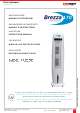 Brezza FRE170 Bedienungsanleitung
