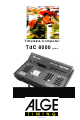 ALGE-Timing TdC 8000 plus Bedienungsanleitung