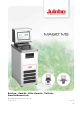 Julabo MAGIO MS-600F Originalbetriebsanleitung