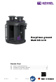 Kessel EasyClean ground Multi NS 10 Einbau- Und Betriebsanleitung