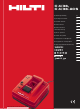 Hilti C 4/36 Bedienungsanleitung