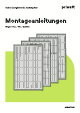priwatt priFlat Trio concrete Montageanleitungen