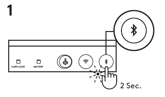 Bluetooth Schritt 1