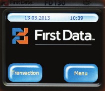 Verwenden des Touchscreens