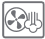 Hei&szlig;luft Dampf-Symbol
