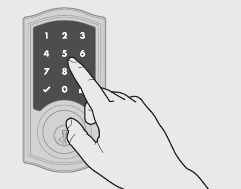 Benutzercodes hinzuf&uuml;gen bei aktiviertem Mastercode Schritt 3