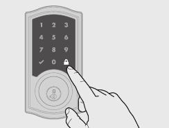 Benutzercodes hinzuf&uuml;gen bei aktiviertem Mastercode Schritt 4