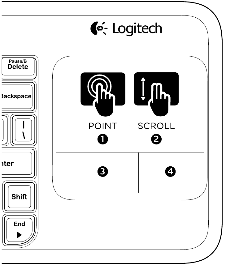 Touchpad-Gesten